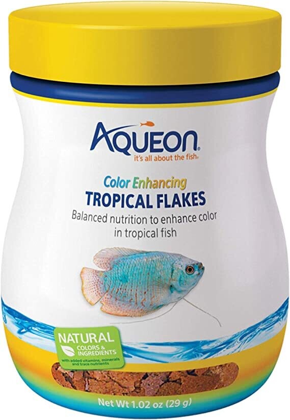 Aqueon Colour Enhancing Tropical Flakes 1.02 oz