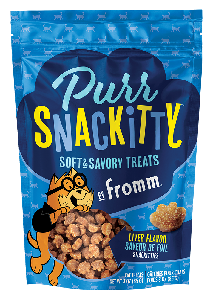 FROMM PURRSNACKITTY CAT TREATS - LIVER 3OZ