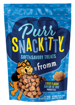 FROMM PURRSNACKITTY CAT TREATS - LIVER 3OZ