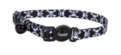 Coastal SafeCat Fashion Cat Collar - Skulls