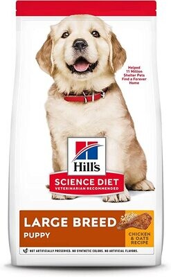 HILL'S SCIENCE DIET LARGE BREED PUPPY LAMB 30LB