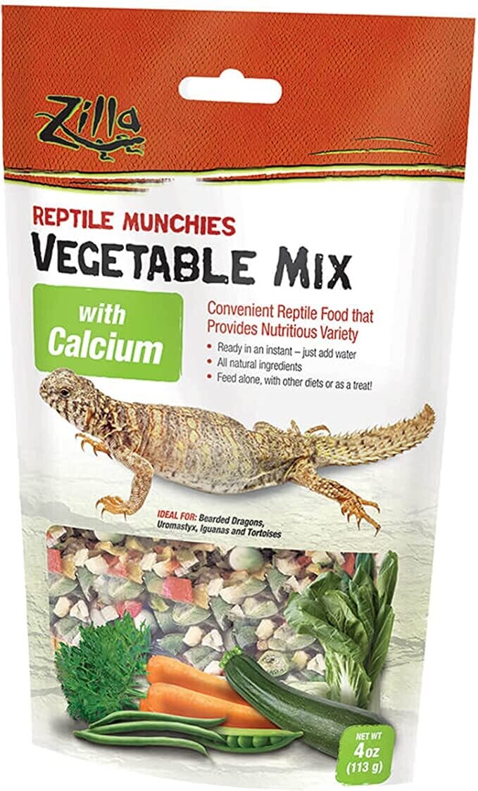 Zilla Reptile Munchies - Vegetable with Calcium 4oz