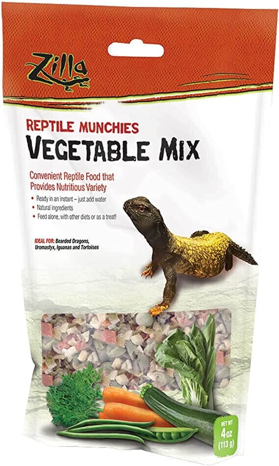 Zilla Reptile Munchies - Vegetable 4oz