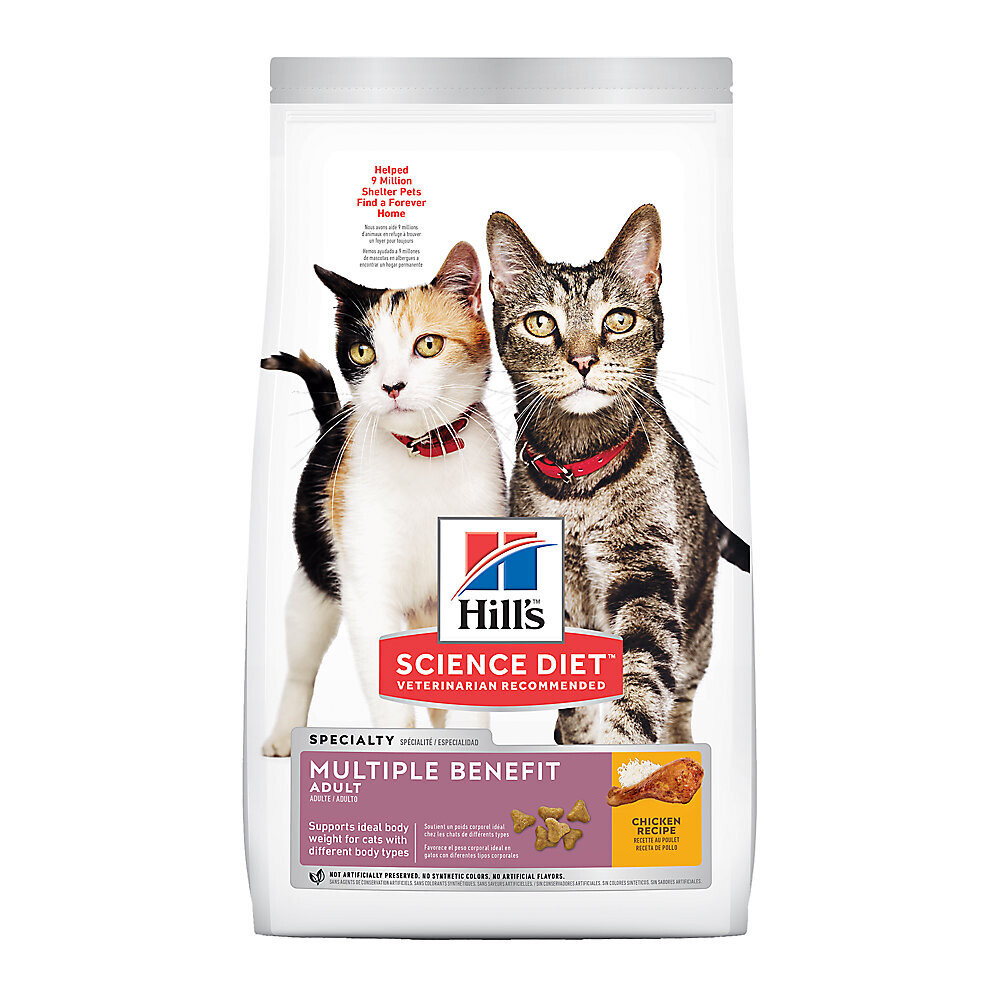 Science Diet Feline Multiple Benefit Cat Food 15.5lb