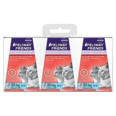 FELIWAY FRIENDS 30 Day Diffuser Refill 3pack