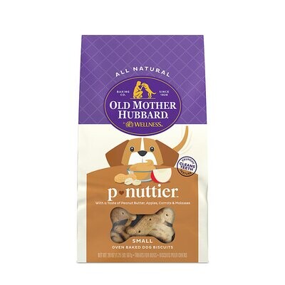 OLD MOTHER HUBBARD P-NUTTIER MINI BISCUITS 20OZ