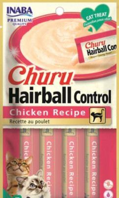 Inaba Churu Cat Hairball Chicken Recipe 56g
