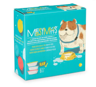 Messy Mutts Large Stainless Bowl Box Set