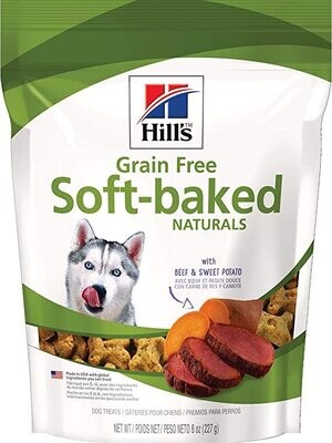 HILL'S SCIENCE DIET SOFT-BAKED TREATS - BEEF 8 OZ