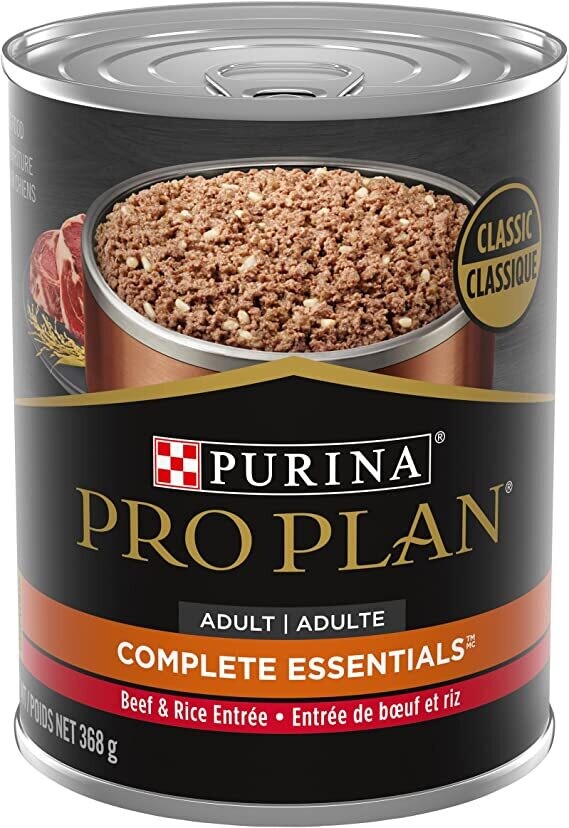 PROPLAN DOG CAN - ADULT BEEF & RICE 369g