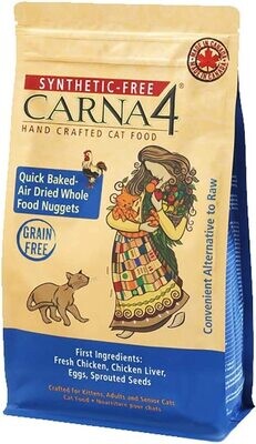 CARNA4 FOR CATS CHICKEN 4 LB