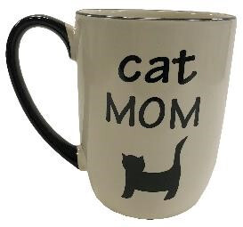Petrageous Mug Cat Mom Neutral