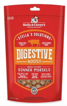 STELLA & CHEWY'S SOLUTIONS - DIGESTIVE SUPPORT BEEF 4.25 OZ