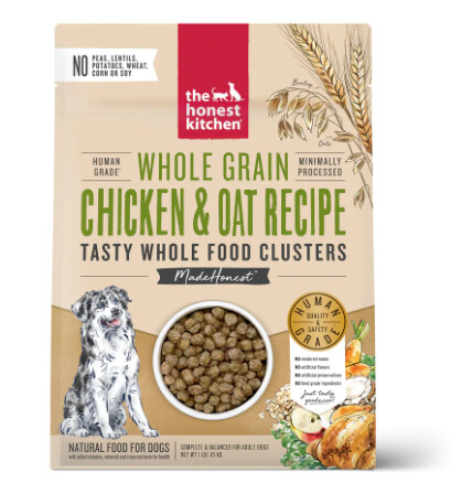 THE HONEST KITCHEN WHOLE FOOD CLUSTERS - CHICKEN & OAT1 LB