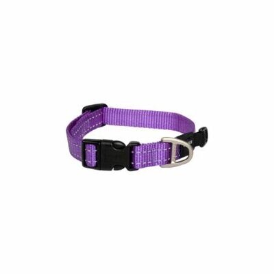 ROGZ CLASSIC COLLAR MEDIUM PURPLE REFLECTIVE