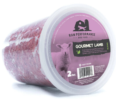 Raw Performance Gourmet Lamb 2lbs