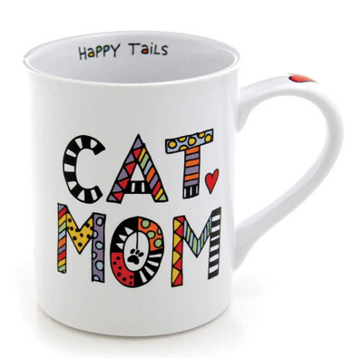 Cuppa Doodle Cat Mom Mug 16oz
