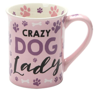 Crazy Dog Lady Mug 16oz