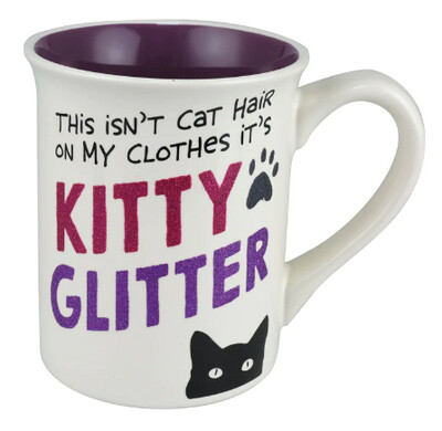 Kitty Glitter Mug 16oz