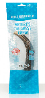 THIS & THAT CHEW THIS - ANTLER CHEW XL