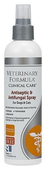 VETERINARY FORMULA ANTISEPTIC &amp; ANTIFUNGAL SPRAY 8OZ