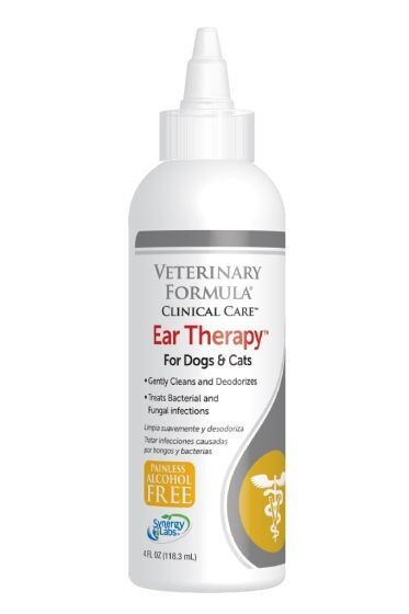 VETERINARY FORMULA EAR THERAPY FOR DOGS AND CATS 4OZ