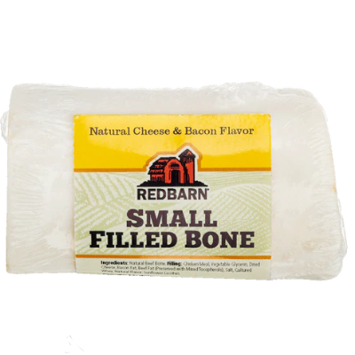 Redbarn Natural Filled Bone Small - Cheese & Bacon