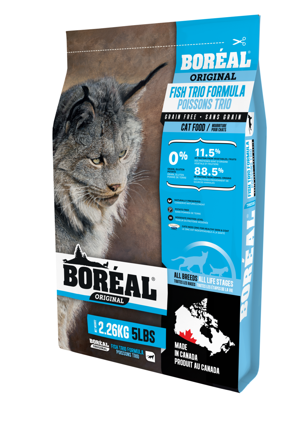 BOREAL CAT FISH TRIO 2.27KG