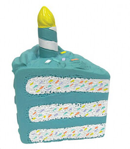 FOUFOU DOG - BIRTHDAY CAKE CHEW BLUE