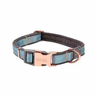 ROGZ URBAN COLLAR TURQUOISE MOON S