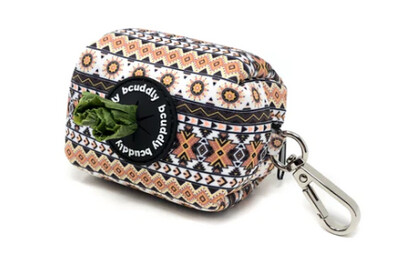 BCUDDLY TAN AZTEC POOP BAG HOLDER