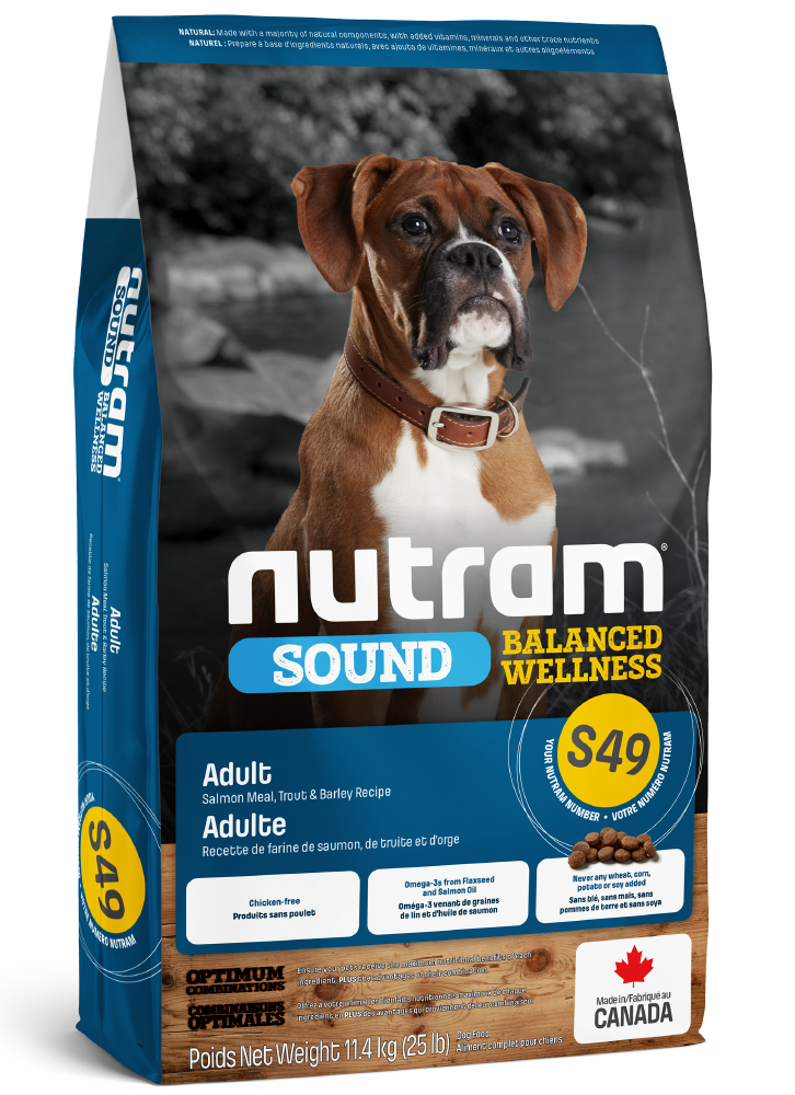 NUTRAM S49 ADULT DOG SALMON 11.4 KG