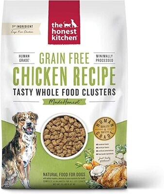 THE HONEST KITCHEN WHOLE FOOD CLUSTERS - CHICKEN 1 LB