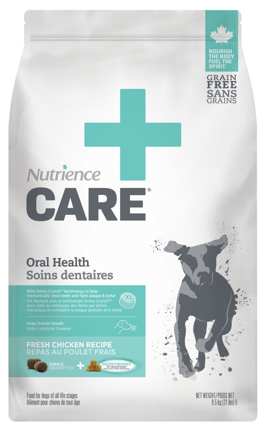 NUTRIENCE CARE FOR DOGS ORAL HEALTH 21LB