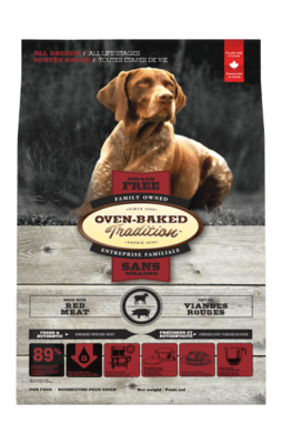 OVEN BAKED TRADITION - GRAIN FREE RED MEAT 25 LB