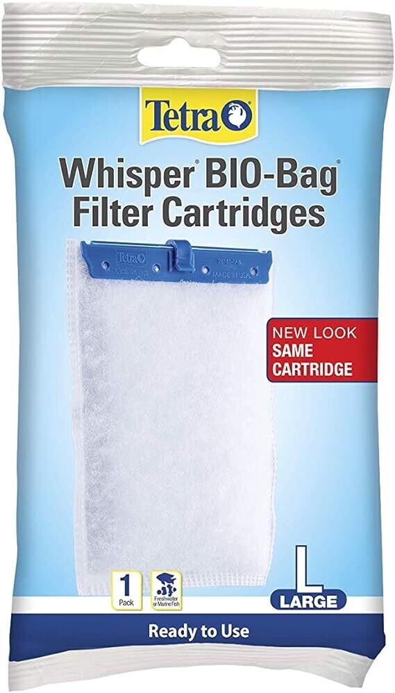 TETRA WHISPER BIO BAG FILTER CARTRIDGE - LARGE 1 PACK