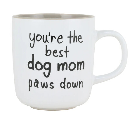 Simply Mud Best Dog Mom Mug 14oz