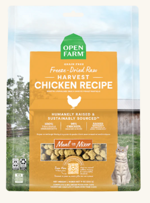 OPEN FARM FREEZE DRIED FOR CATS - CHICKEN 3.5 OZ