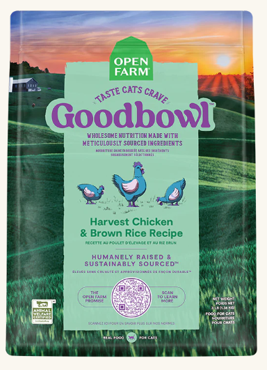 OPEN FARM FOR CATS GOODBOWL CHICKEN & RICE 7LB