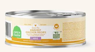 OPEN FARM FOR CATS HARVEST CHICKEN 5.3 OZ