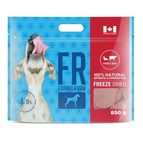 Formula Raw Freeze Dried Complete Duck 850g