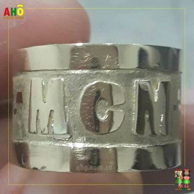 Anillo Tubo en Oro Chocoano Oro18k