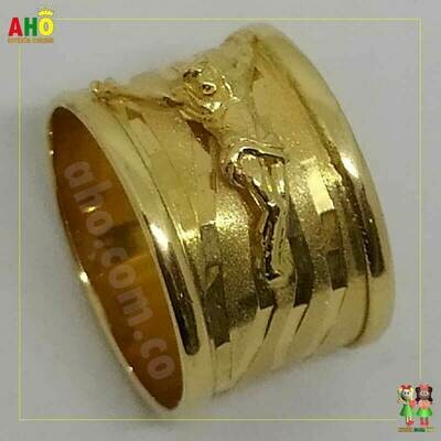 Anillo Tubo en Oro Chocoano Oro18k