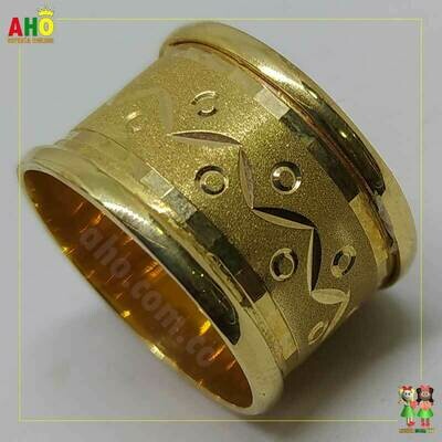 Anillo Tubo en Oro Chocoano Oro18k