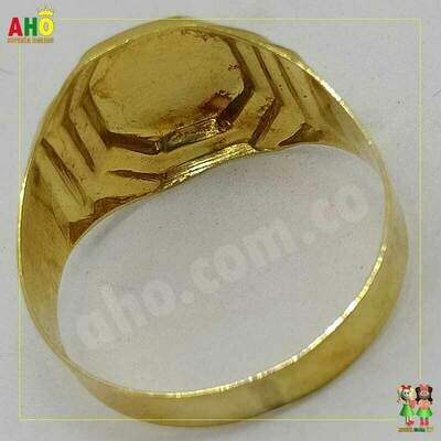 Anillo Troquel Oro18k