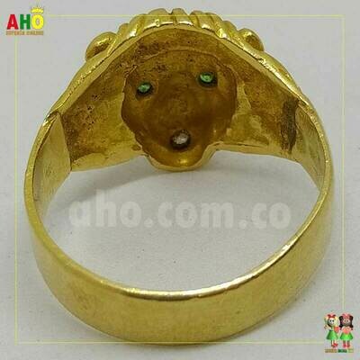 Anillo Leon Oro18k