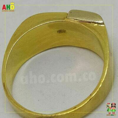 Anillo con piedra Oro18k
