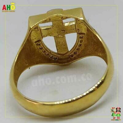 Anillo San Jorge Oro18k