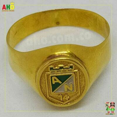 Anillo Nacional Oro18k