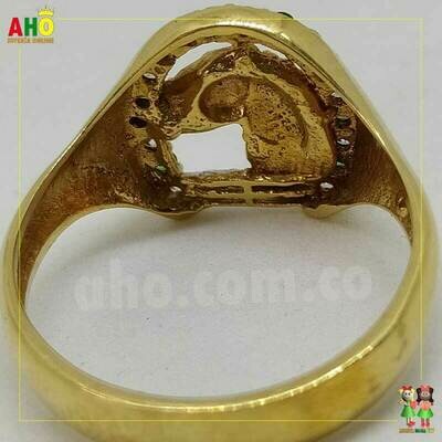 Anillo Herradura Oro18k